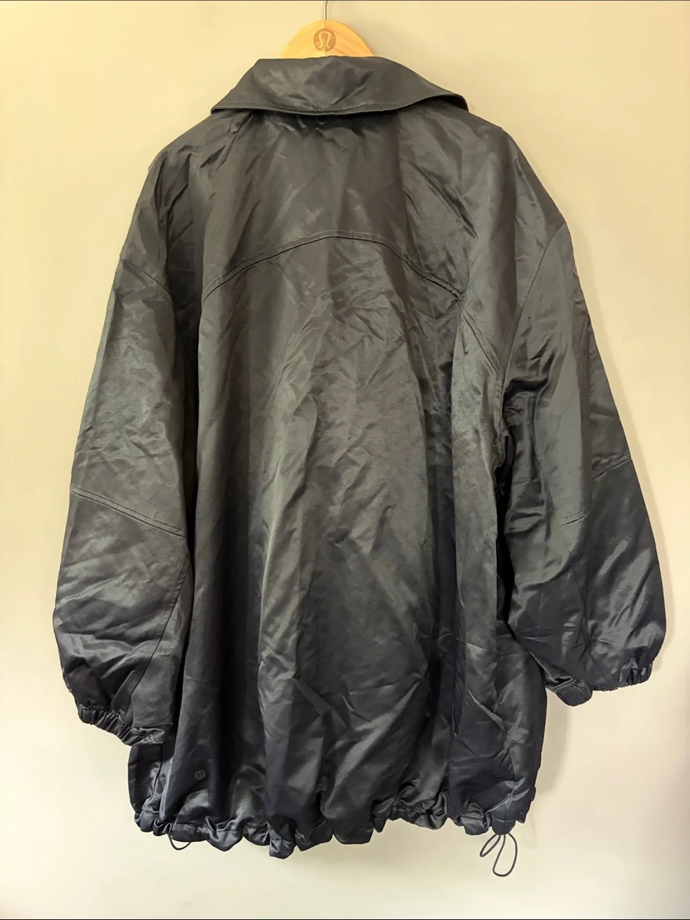 Lululemon Lightweight Oversized Fit Coaches Jacket Black Large NWT